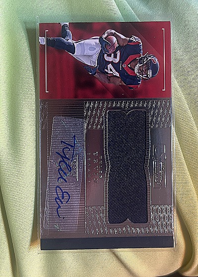 2016 Donruss Signature Series Tyler Ervin Rookie Autograph Jersey — front