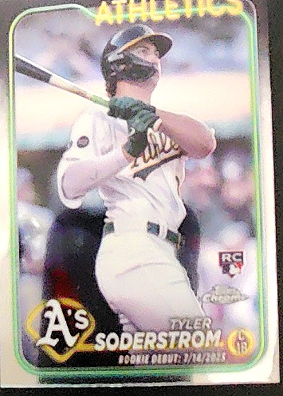 Tyler Soderstrom Rookie Debut — front