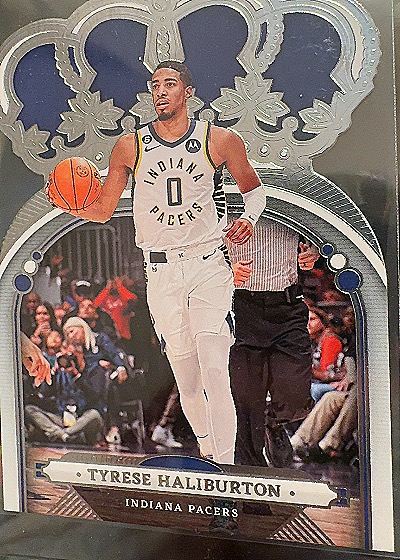 2022-23 Panini Crown Royale #36 Tyrese Haliburton — front