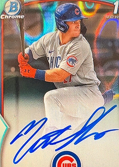 Bowman Chrome Autograph — front