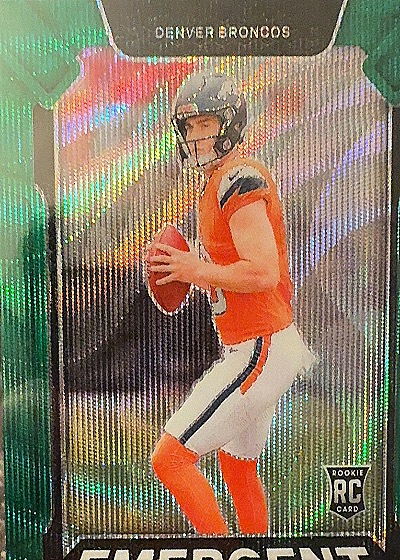 Emergent Rookie Card — front