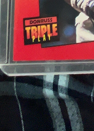 Donruss Triple Play — front