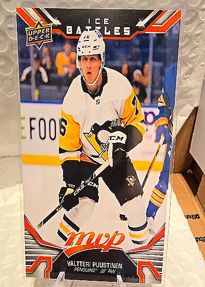 2022-23 Upper Deck MVP Ice Battles Valtteri Puustinen — front