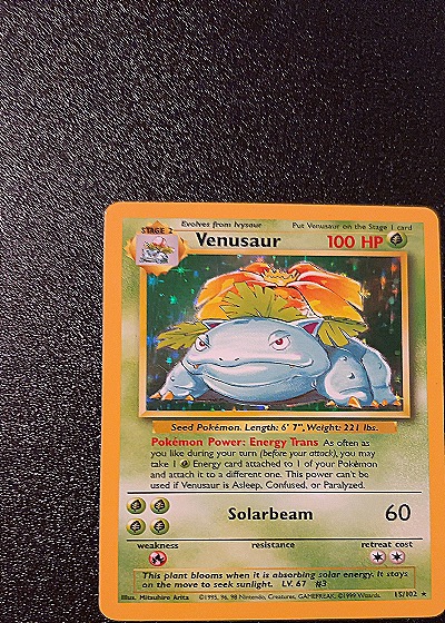 Venusaur Holo — front