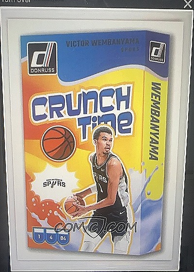 Victor Wembanyama Crunch Time — front