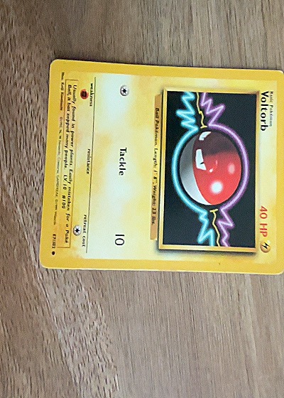 Voltorb Base Set — front