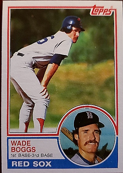 Wade Boggs 1983 Topps #498 — front