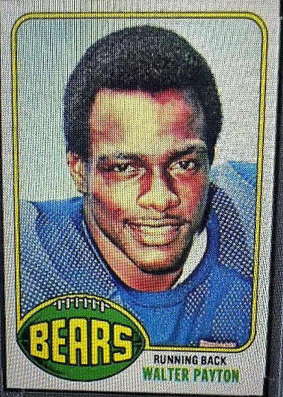 1976 Topps Walter Payton — front