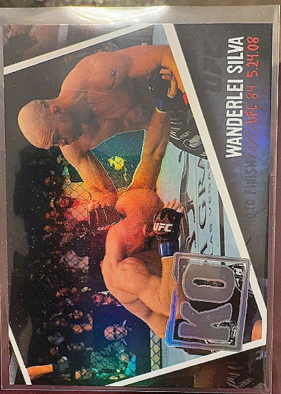 2009 Topps UFC Photo Finish Wanderlei Silva KO — front