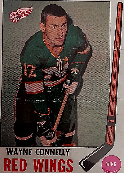 Wayne Connelly Red Wings — front
