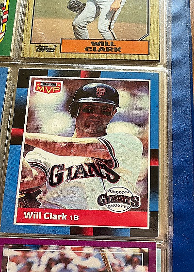 1988 Donruss MVP Will Clark — front