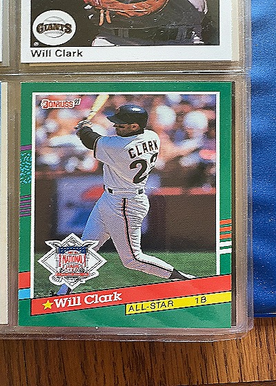 1991 Donruss Will Clark All-Star — front