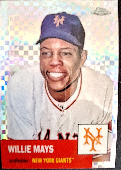 2022 Topps Chrome Platinum Anniversary Willie Mays — front
