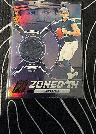 2023 Panini Zenith Zoned In Will Levis — front