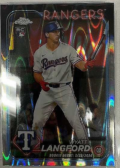 Wyatt Langford Rookie Debut — front