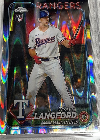 Wyatt Langford Rookie Debut — front