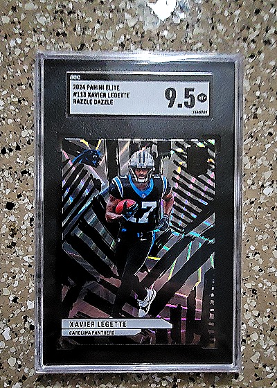 2024 Panini Elite Xavier Legette Razzle Dazzle — front