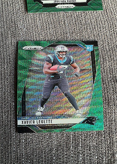 2024 Panini Prizm Xavier Legette Green Wave Prizm Rookie — front