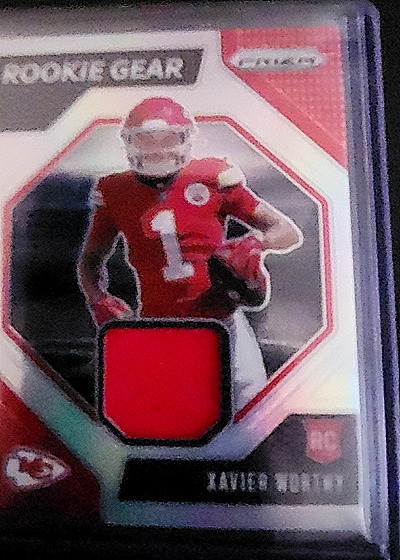 Rookie Gear Xavier Worthy — front