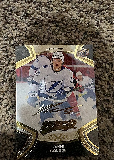 2021 Upper Deck #N/A Yanni Gourde — front
