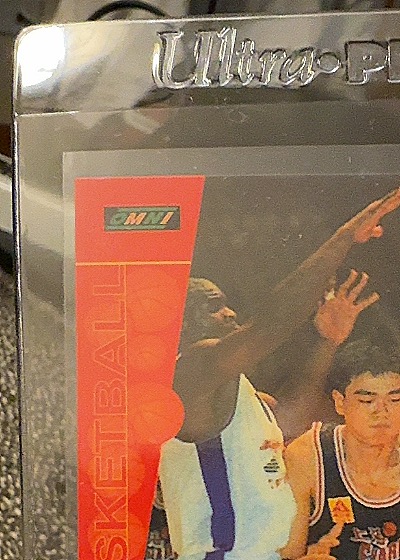 1999 OMNI CBA Yao Ming Rookie — front