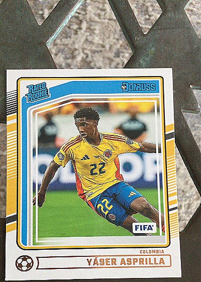 Yaser Asprilla Rated Rookie — front