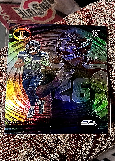 Zach Charbonnet 2023 Panini Illusions Rookie Card — front
