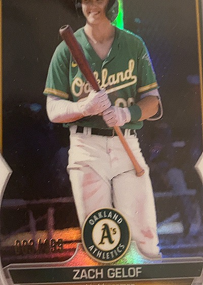 2023 Bowman Chrome Prospects #BCP-1 Zach Gelof — front