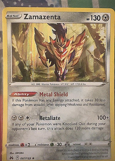 Zamazenta — front