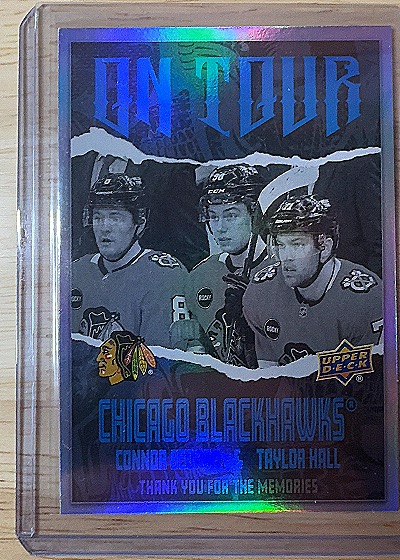 2024 Upper Deck #OT-30 Connor Bedard / Taylor Hall — front