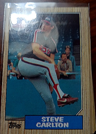 1987 Topps #N/A Steve Carlton — front