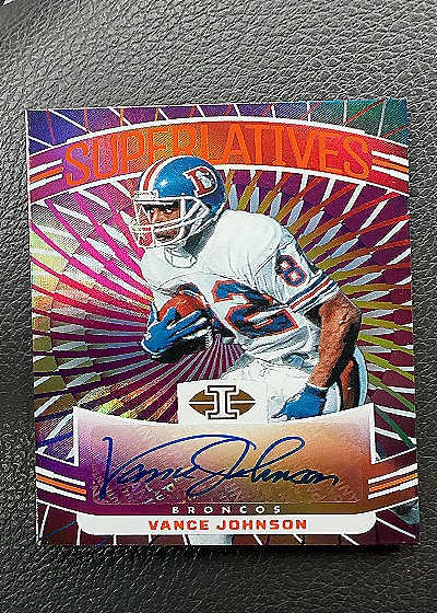 2024 Panini Illusions #S-VJN Vance Johnson — front