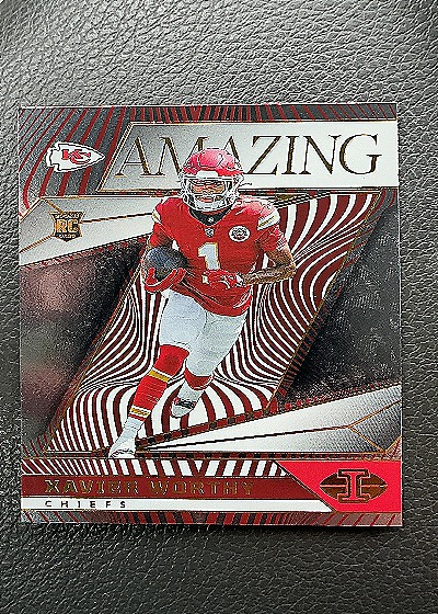 2024 Panini Illusions #5 Xavier Worthy — front