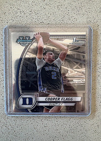 2024 Bowman University Chrome #16 Cooper Flagg — front
