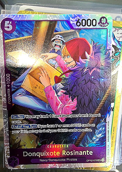 2025 One Piece TCG #OP10-072 Donquixote Rosinante — front
