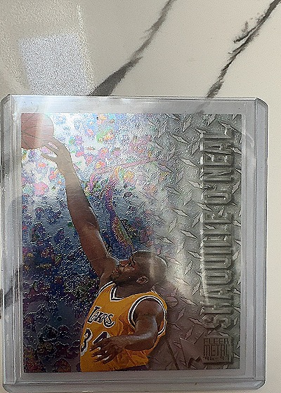 1996 Fleer Metal #183 Shaquille O'Neal — front