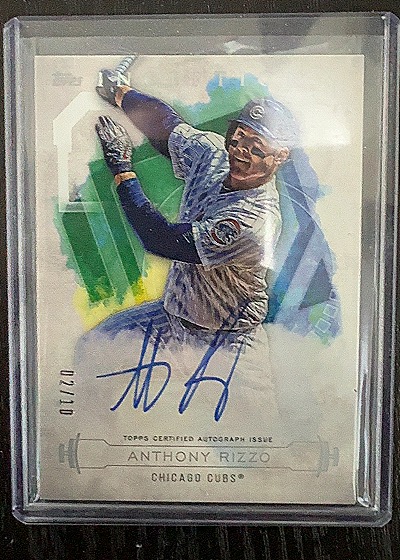 2019 Topps #N/A Anthony Rizzo — front