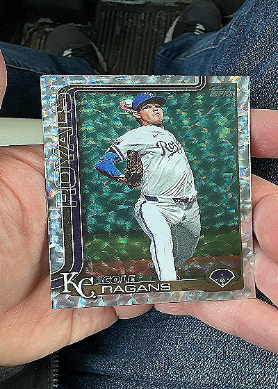 2025 Topps #169 Cole Ragans — front