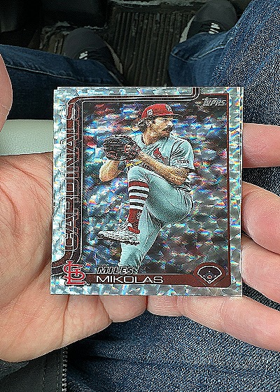 2025 Topps #137 Miles Mikolas — front