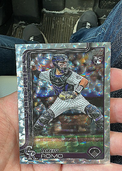 2025 Topps #296 Drew Romo — front