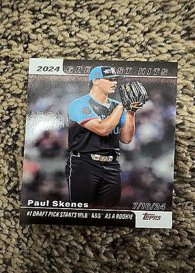 2024 Topps #GH-24 Paul Skenes — front