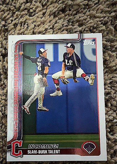 2025 Topps #26 Steven Kwan, Will Brennan — front