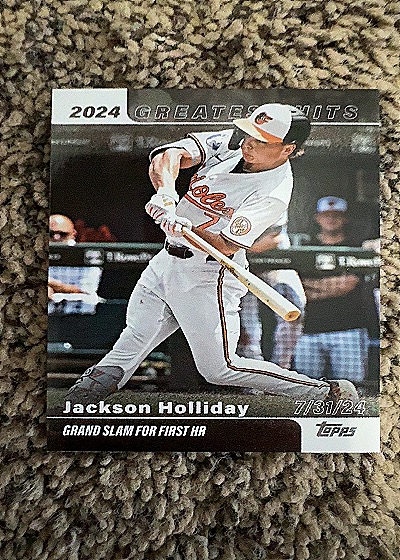 2025 Topps #GH-11 Jackson Holliday — front