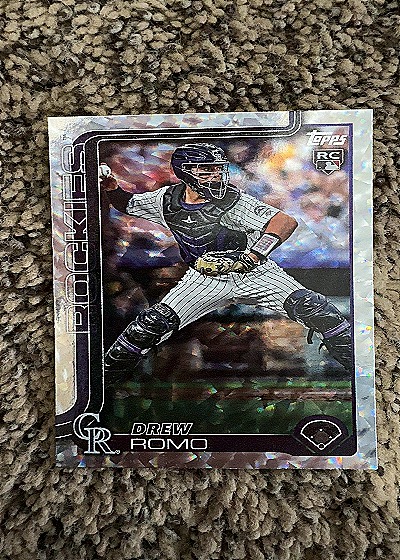 2025 Topps #296 Drew Romo — front