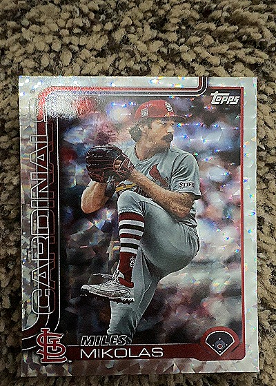 2025 Topps #N/A Miles Mikolas — front