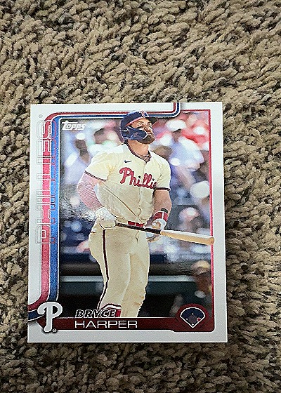 2025 Topps #250 Bryce Harper — front