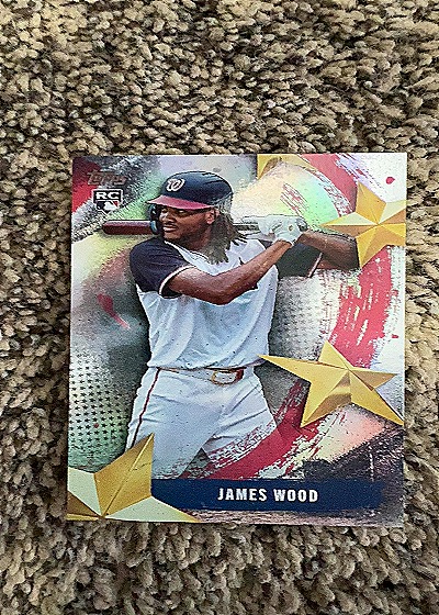 2025 Topps #SMLB-18 James Wood — front