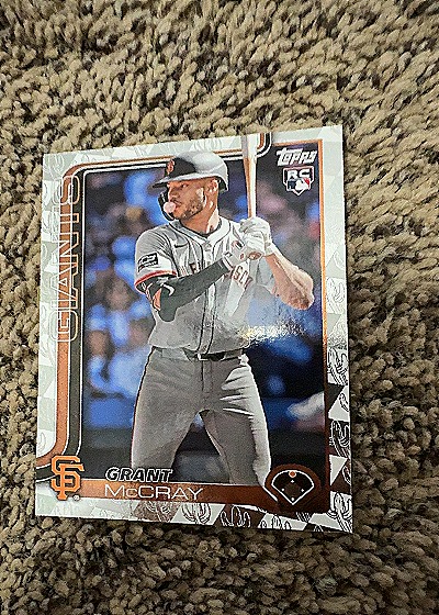 2025 Topps #213 Grant McCray — front