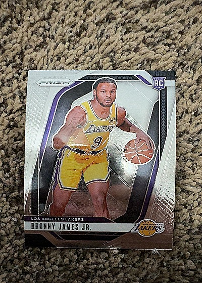 2024 Panini Prizm #243 Bronny James Jr. — front