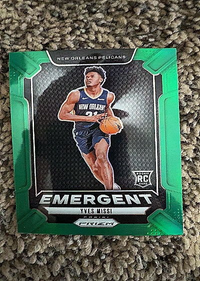 2024 Panini Prizm #21 Yves Missi — front